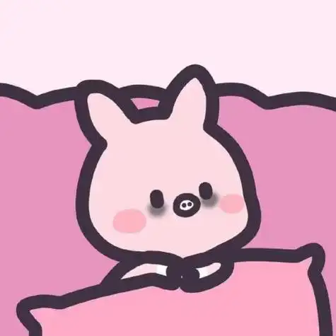 超萌卡通情侣头像可爱一对