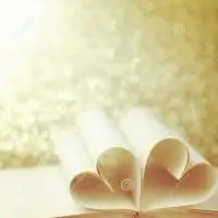 文艺爱心书本头像_微信头像_找个性网