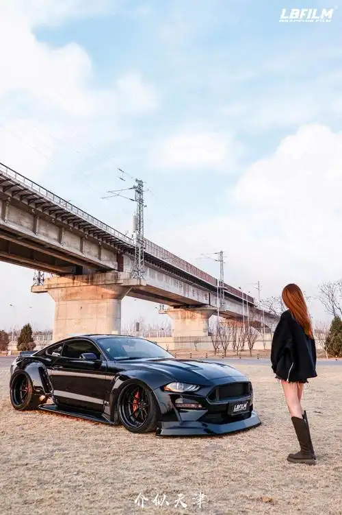 福特野马‖黑武士的狂野帅气,太潮了90_mustang社区_易车社区
