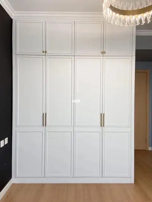 奶油色系的衣柜简直太好看了75