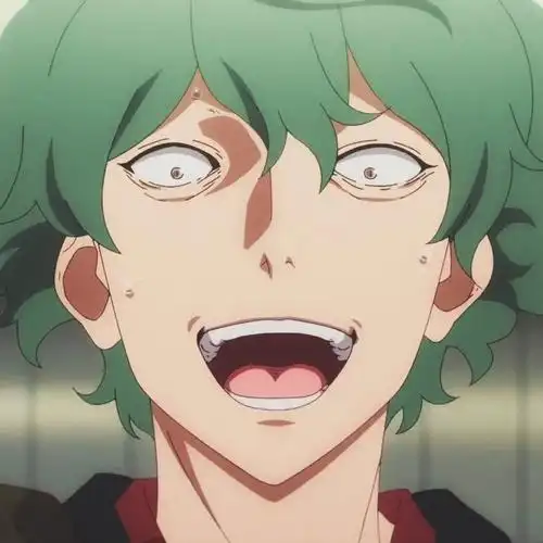 二次元帅哥这个反派有点帅诶 永远都躲不过动漫里的绿毛帅哥,家