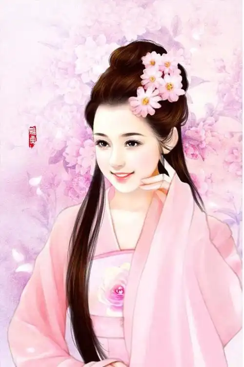 古装美女,96赓|,美女,堆变身,手绘古装美人