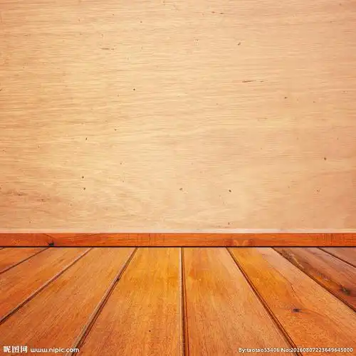 空间木纹地板木板墙面背景底纹图片