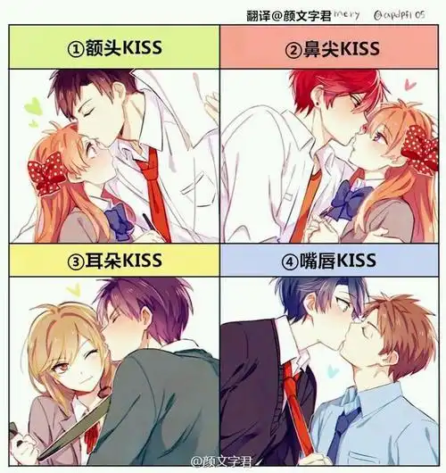 s你最喜欢的kiss方式是哪一种?_看图_k吧_百度贴吧
