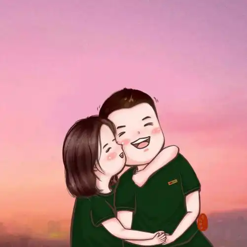 军恋武警情侣头像分享