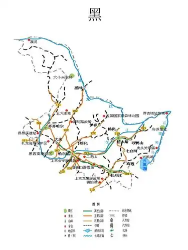 中国旅游胜地分布图ppt