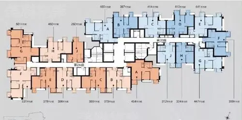 香港御半山户型图
