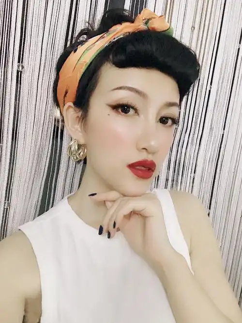 刘海欧美复古仿真蛋卷内卷假刘海日高温假发刘海片