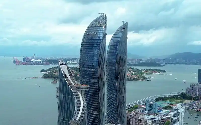 【4k50p】厦门双子塔