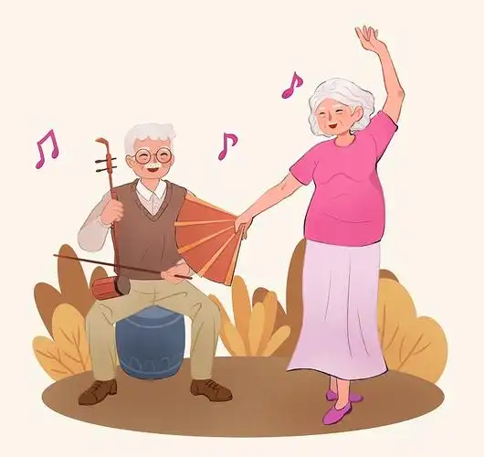 时尚老人素材-时尚老人图片