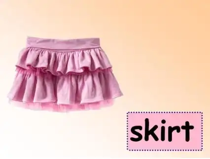 skirt  读音:英 [sk0809t] 美 [sk0809rt]     n.