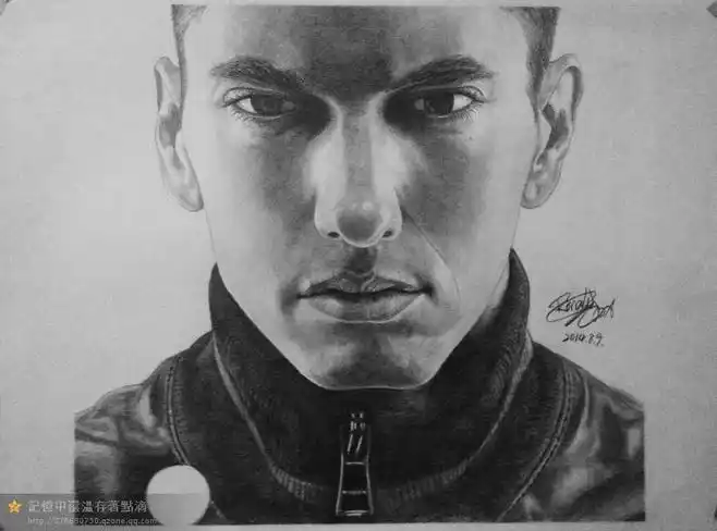 手绘# #素描# #阿姆# #eminem