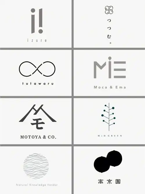 简约而不简单的日式品牌logo设计合集