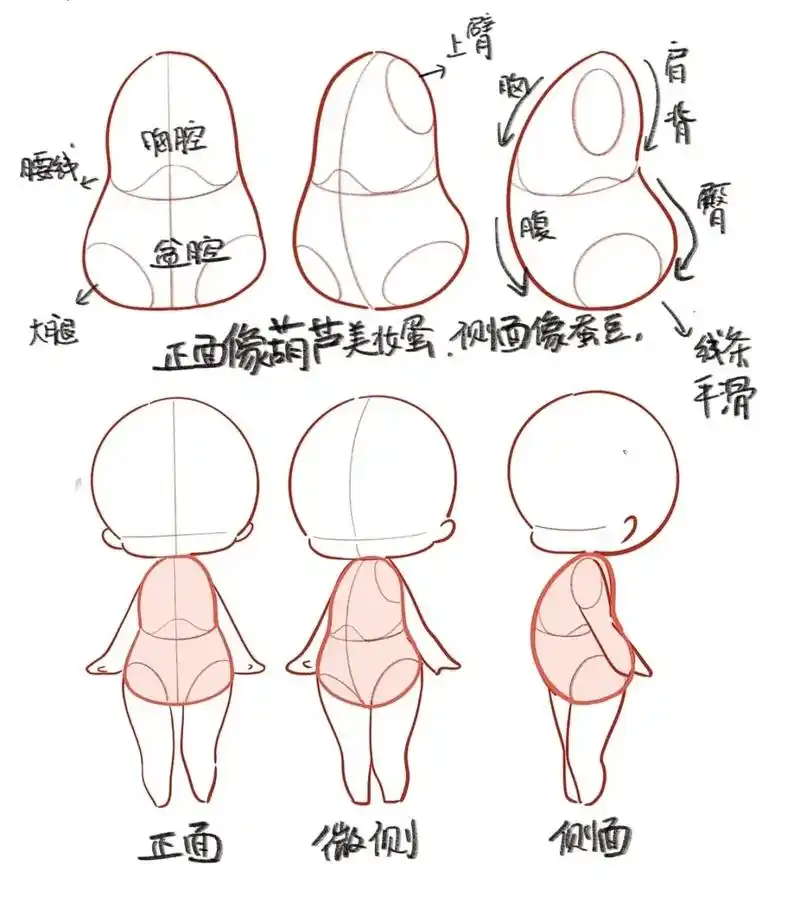 q版的躯干——动起来