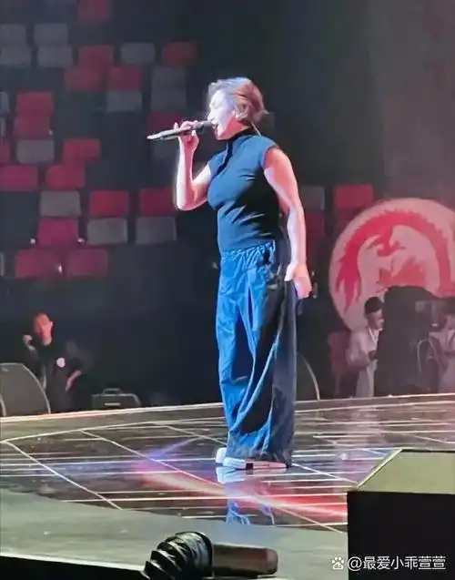 林忆莲这身材堪称女版齐秦,但人家本来就不是偶像派哦,她是实力派来的