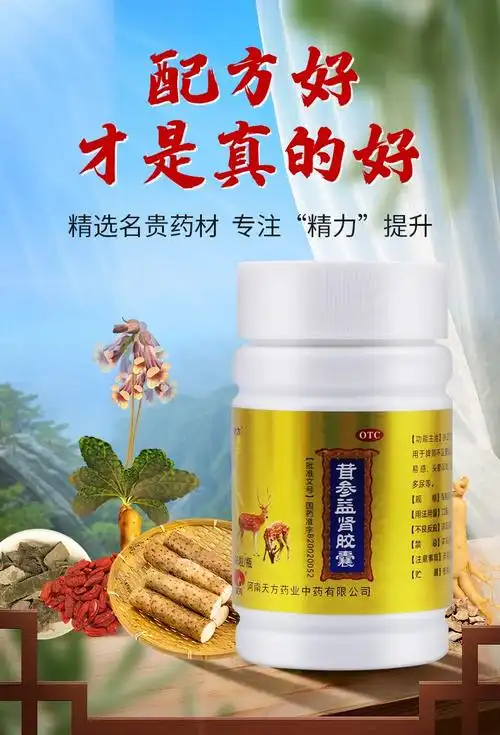 珍方茸参益肾胶囊04g36粒1瓶盒补肾健脾活血通络中药调理头晕耳鸣腰膝