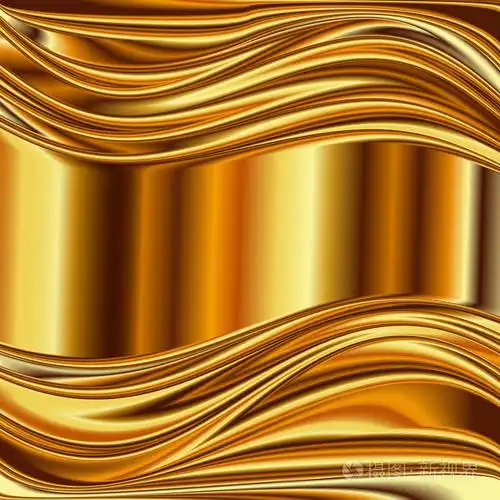 金属的背景下,黄金拉丝金属