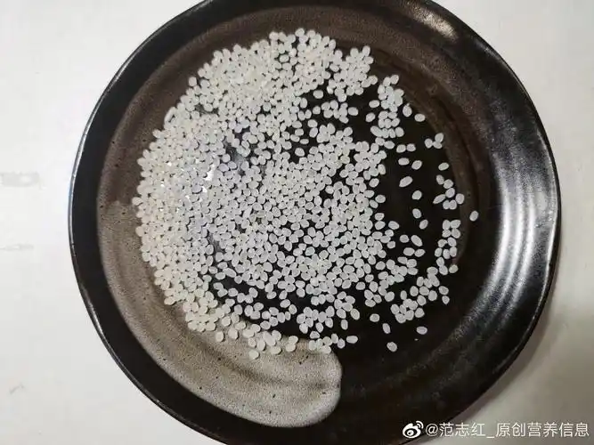 我很惊讶地吃到了一种几乎是圆形的米粒