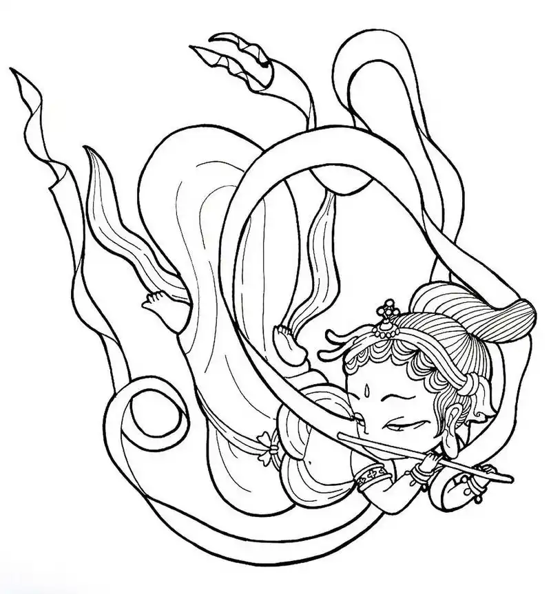 【教学重难点】 98 ①了解敦煌壁画的历史文化,欣赏敦煌壁画中飞天