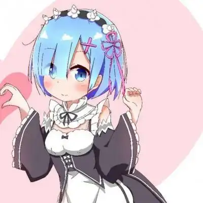 拉姆雷姆姐妹头像 二次元雷姆拉姆可爱闺蜜头像