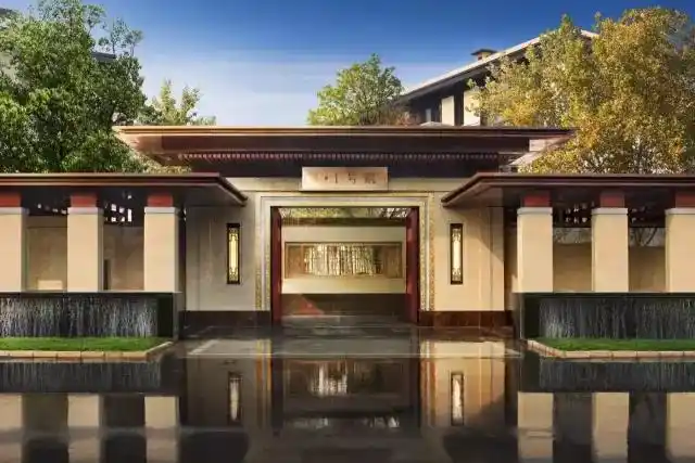 苏州别墅装修知识|别墅新中式入口设计大全