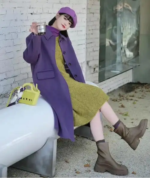 粉色和紫色哪种颜色好搭配(紫色搭配这10个颜色最好看,秋冬美出高级感