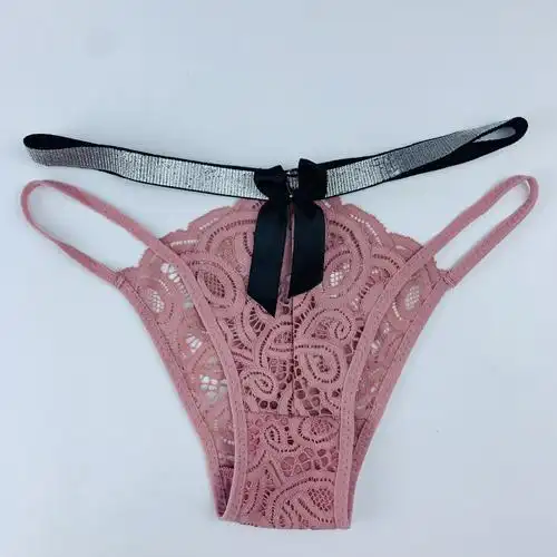 外贸情趣内裤少女蕾丝透明透视性感内衣裤少妇诱惑内裤女 t裤跨境