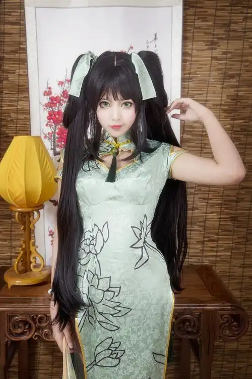 tya事务所王者荣耀孙尚香同人旗袍cosplay