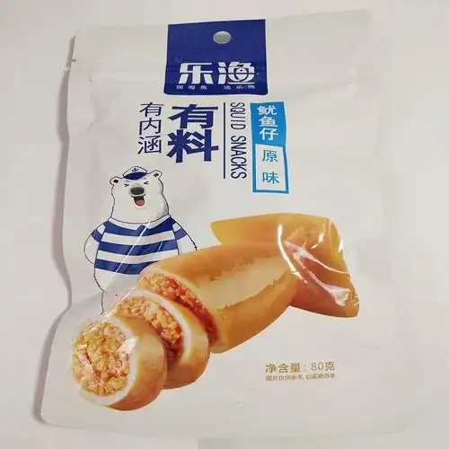 乐渔鱿鱼仔原味80g