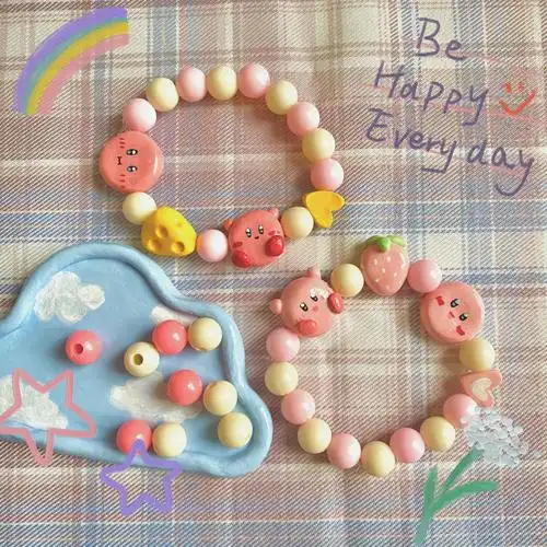 2023第一尝试i石塑粘土手链