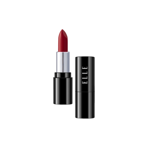elle水润保湿显色口红保湿显色滋润唇膏正红不易脱色