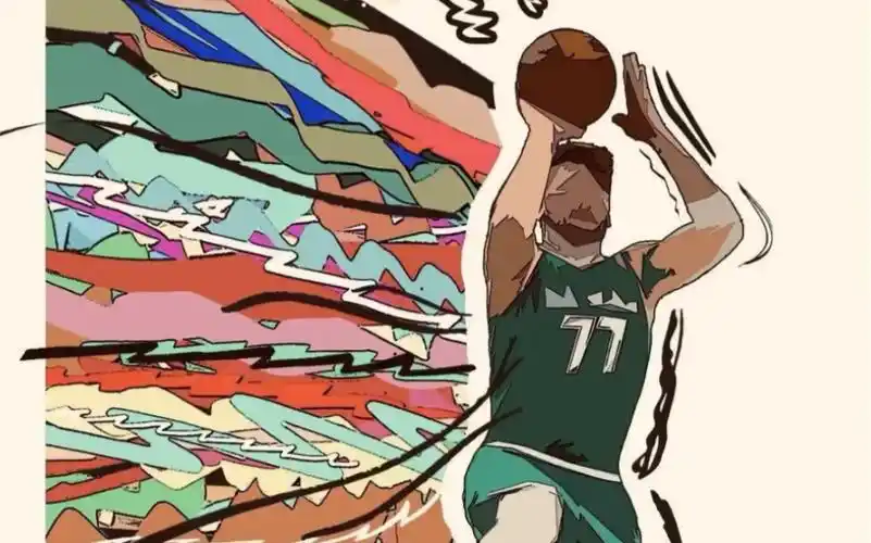 独行侠当家球星卢卡东契奇幼年时期风光时刻