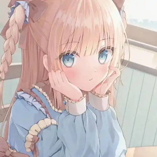 动漫女生头像神明少女