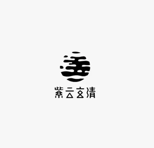 现代中式东方艺术logo设计.‖今日灵感分享  希望大家能喜 - 抖音