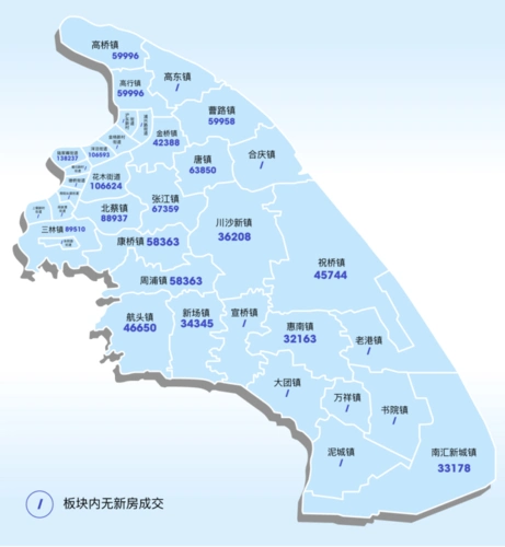 浦东哪个街镇人口最多?哪个区域更值得买?一文带你了解浦东楼市结构