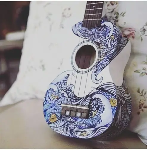 ocat课堂在美术馆 | 绘制专属你的尤克里里!