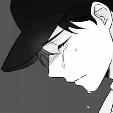 男头动漫黑白侧脸,动漫头像图片