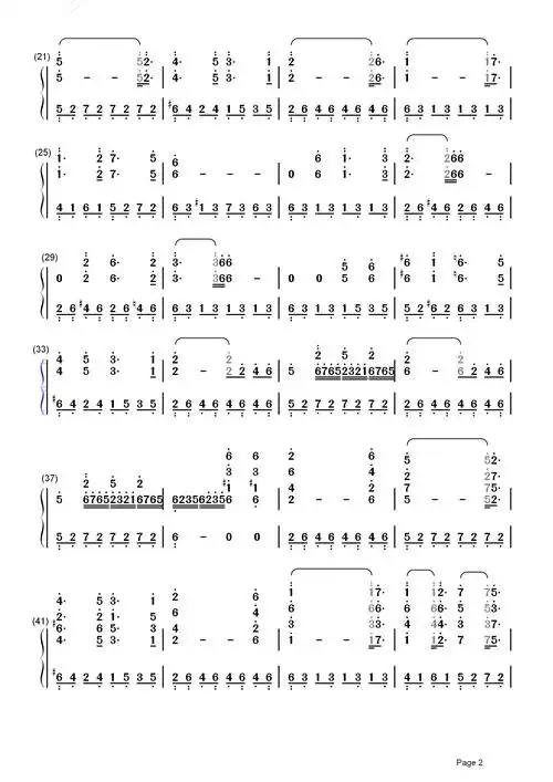 出埃及记简谱-马克西姆-电影出埃及记主题曲-钢琴谱网