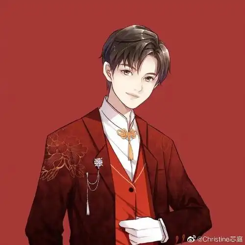 r1se换中国红漫画头像# 壶妹和r1se一起祝.