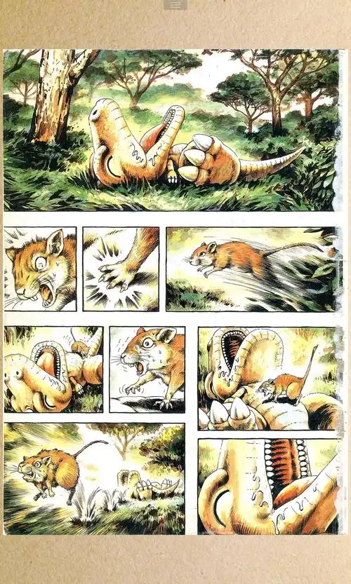 [漫画分享]小恐龙阿贡高清漫画资源分享mobi格式 阿里云链接