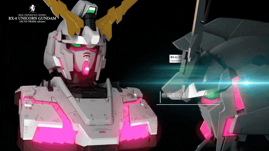 自动变形的独角兽高达模型来了但价格也太贵了