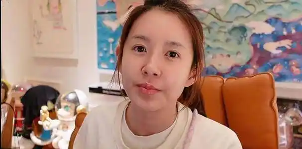 张子萱和老公同框,陈赫在她旁边玩电脑,两个女儿穿公主裙好可爱_化妆