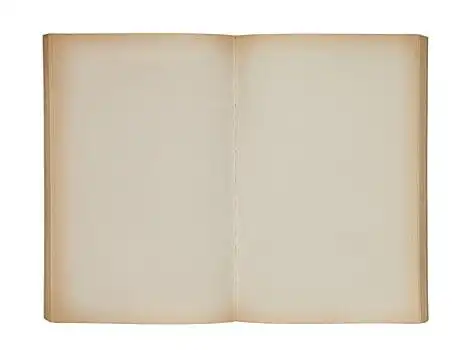 翻开,老,留白,书本,裁剪,小路