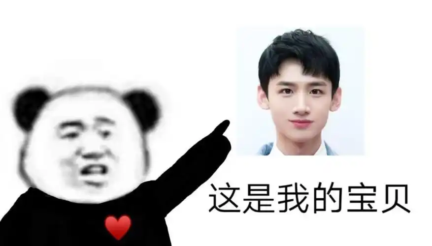这是我的宝贝熊猫头这是我的宝贝表情包