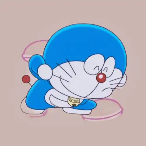 动漫头像超话哆啦a梦 蓝胖子 新年头像 希望大家2022年 珍惜时光 许下