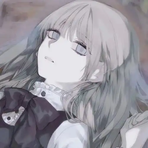 动漫女头|暗黑丧系女生头像|壁纸_网易订阅