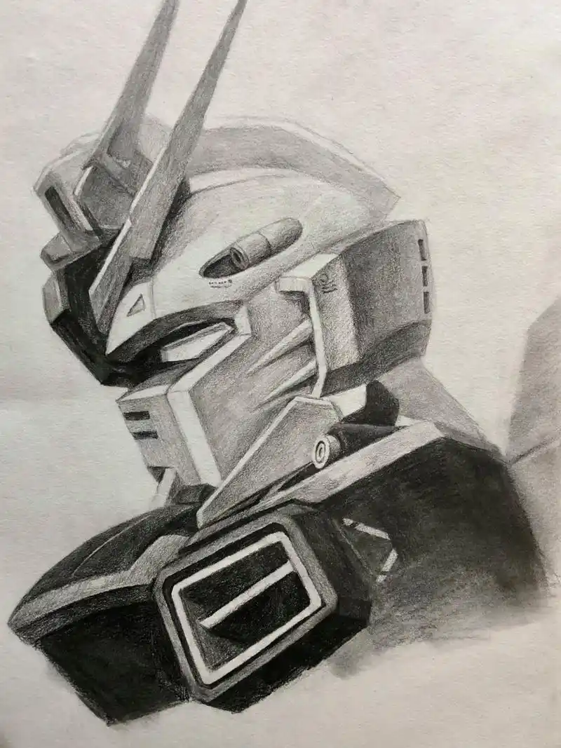 高达素描,你爱了吗? 小伙伴都想要看,那就来一个吧