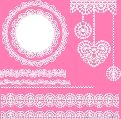 花纹图片边框 婚礼logo花边