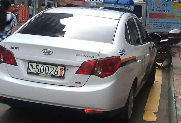 车牌为川s0026警的车太牛了