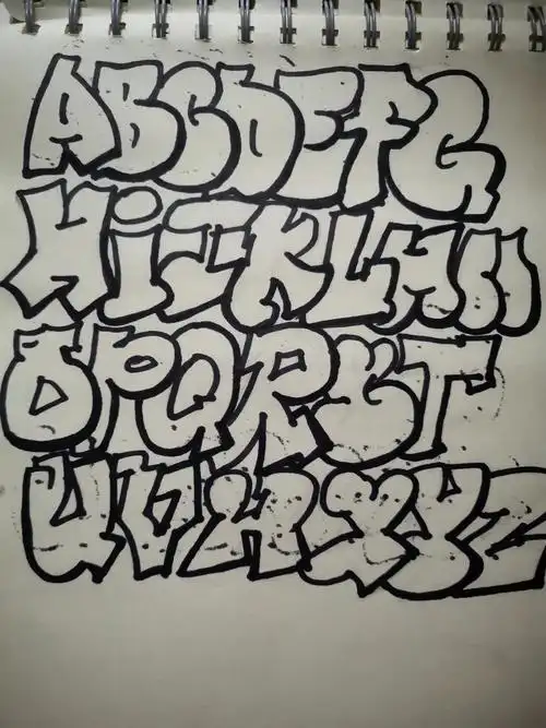 涂鸦字母表2022720